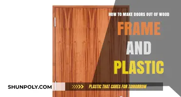 DIY Wood Frame and Plastic Doors: A Step-by-Step Guide