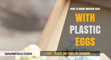 Crafting Magical Dragon Eggs Using Simple Plastic Eggs