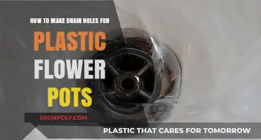 Easy DIY Drain Holes for Plastic Flower Pots: A Step-by-Step Guide
