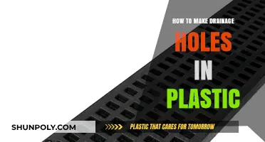 Easy DIY Guide: Creating Drainage Holes in Plastic Containers