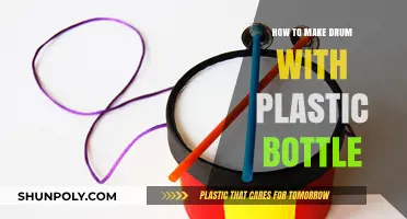 Craft Your Own Drum Using Recycled Plastic Bottles: A DIY Guide
