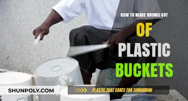 DIY Bucket Drums: Crafting Rhythms with Recycled Plastic Buckets