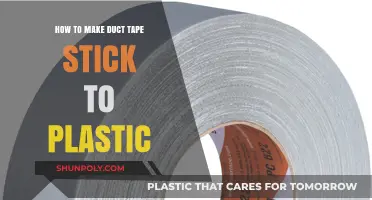 Effective Tips for Making Duct Tape Adhere Strongly to Plastic Surfaces