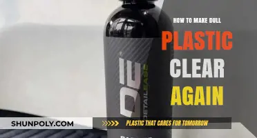 Revive Dull Plastic: Simple Tricks to Restore Clarity and Shine