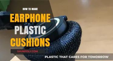 DIY Earphone Comfort: Crafting Custom Plastic Cushions at Home