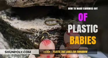 Crafting Unique Earrings: Transforming Plastic Babies into Wearable Art