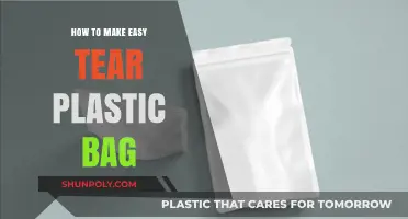 Simple Steps to Create Easy-Tear Plastic Bags at Home