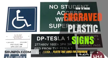 Crafting Engraved Plastic Signs: A Step-by-Step DIY Guide