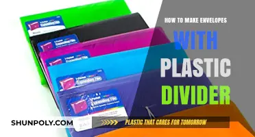 Creative DIY: Crafting Envelopes Using Plastic Dividers for Unique Mail