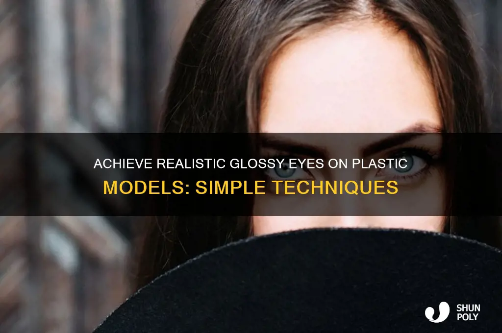 how to make eyes glossy on plastic model