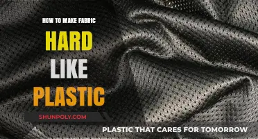 Transform Fabric into Hard Plastic-Like Material: Easy DIY Techniques