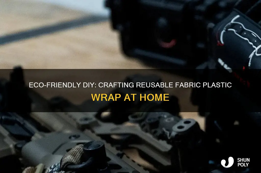 how to make fabric plastic wrap