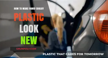 Revive Faded Chalky Plastic: Simple DIY Restoration Techniques for a Fresh Look
