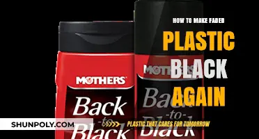 Restore Black Plastic: Simple DIY Tricks to Revive Faded Surfaces