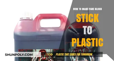 Crafting Realistic Blood Effects: How to Make Fake Blood Stick to Plastic