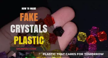 Crafting Faux Crystals: Easy DIY Plastic Crystal Tutorial