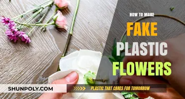 Crafting Lifelike Fake Plastic Flowers: A Step-by-Step DIY Guide