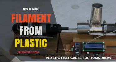 DIY Plastic Filament: Crafting 3D Printing Material from Recycled Waste