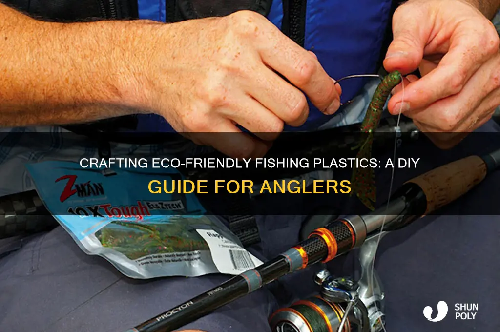 how to make fishing plastics
