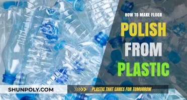 Eco-Friendly DIY: Crafting Floor Polish from Recycled Plastic at Home