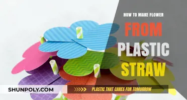 Crafting Vibrant Plastic Straw Flowers: A Creative DIY Guide