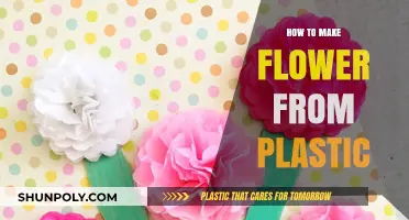 Creative Crafting: Easy Steps to Make Flowers from Plastic