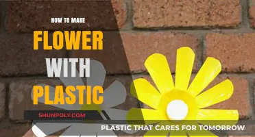 Creative DIY: Crafting Beautiful Plastic Flowers Step-by-Step Guide