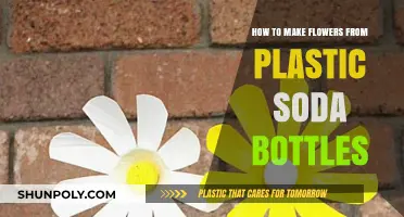 Creative Recycling: Crafting Beautiful Flowers from Plastic Soda Bottles