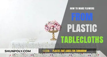 Crafting Vibrant Plastic Tablecloth Flowers: A Creative DIY Guide