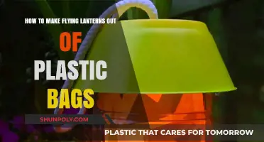 Create Eco-Friendly Sky Magic: DIY Plastic Bag Flying Lanterns