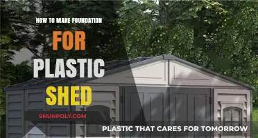 Building a Sturdy Foundation for Your Plastic Shed: Step-by-Step Guide
