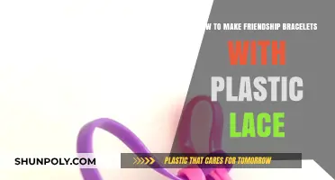 Crafting Colorful Connections: Making Friendship Bracelets with Plastic Lace