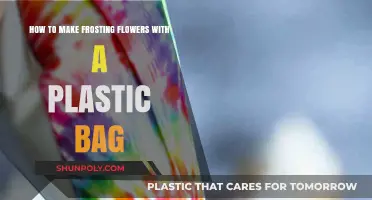 Easy Frosting Flowers: Create Stunning Decorations with a Plastic Bag