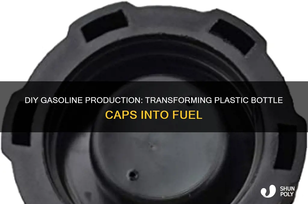 how to make gasoline with plastic bottle caps