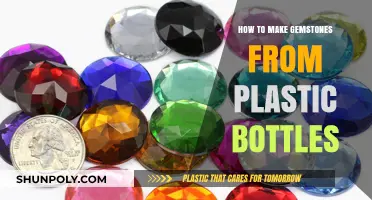 Transforming Plastic Bottles into Stunning DIY Gemstones: A Creative Guide
