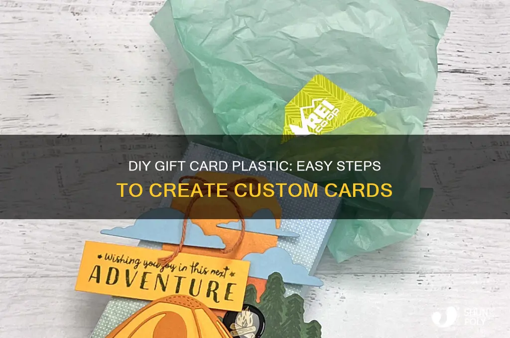how to make gift card plastic