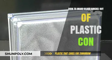 Eco-Friendly DIY: Crafting Glass-Like Bricks from Plastic Containers