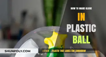 Crafting a DIY Globe Inside a Clear Plastic Ball: Easy Steps