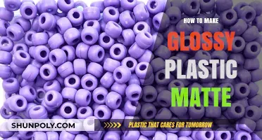 Transform Glossy Plastic to Matte: Simple DIY Techniques for a Sleek Finish