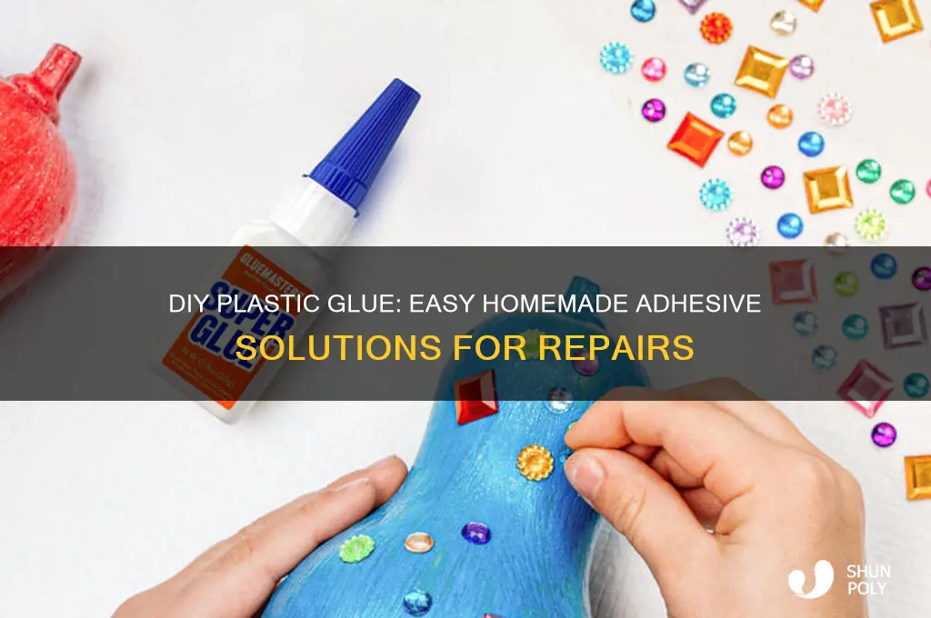 how to make glue for plastic