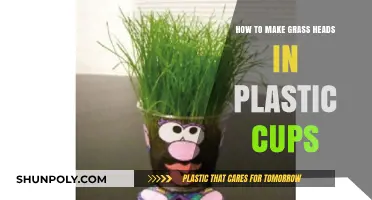 DIY Grass Heads: Crafting Green Cup Creations for Kids