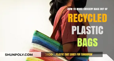 Eco-Friendly Crafting: Transforming Recycled Plastic Bags into Grocery Totes