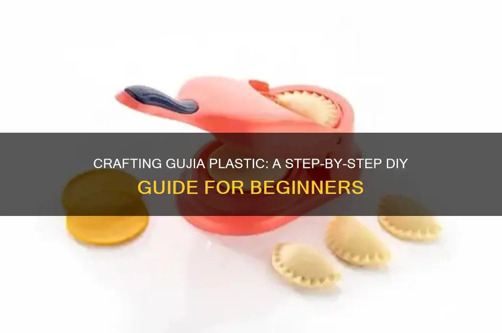 how to make gujia plastic