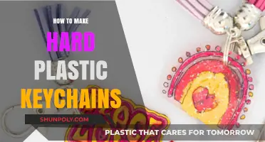 Crafting Durable Hard Plastic Keychains: A Step-by-Step DIY Guide