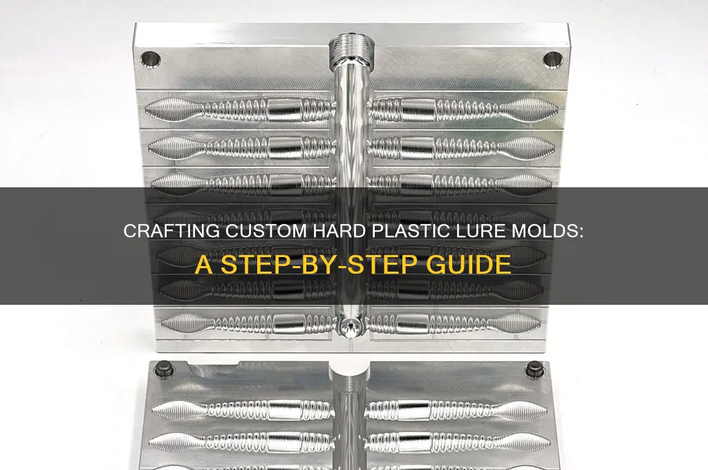 how to make hard plastic lure molds