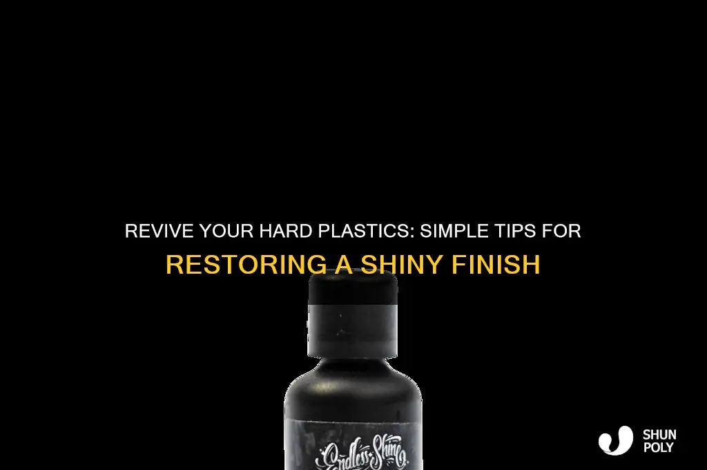 how to make hard plastics shine again