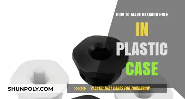 DIY Guide: Creating Perfect Hexagon Holes in Plastic Cases Easily