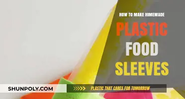DIY Plastic Food Sleeves: Easy Homemade Packaging Tutorial