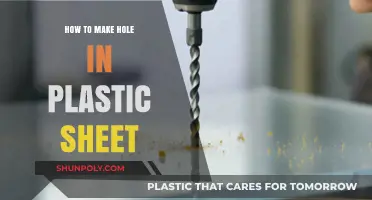 Easy DIY Guide: Drilling Perfect Holes in Plastic Sheets