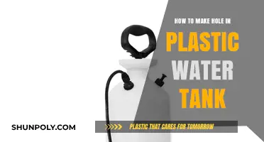 Easy DIY Guide: Drilling Holes in Plastic Water Tanks Safely